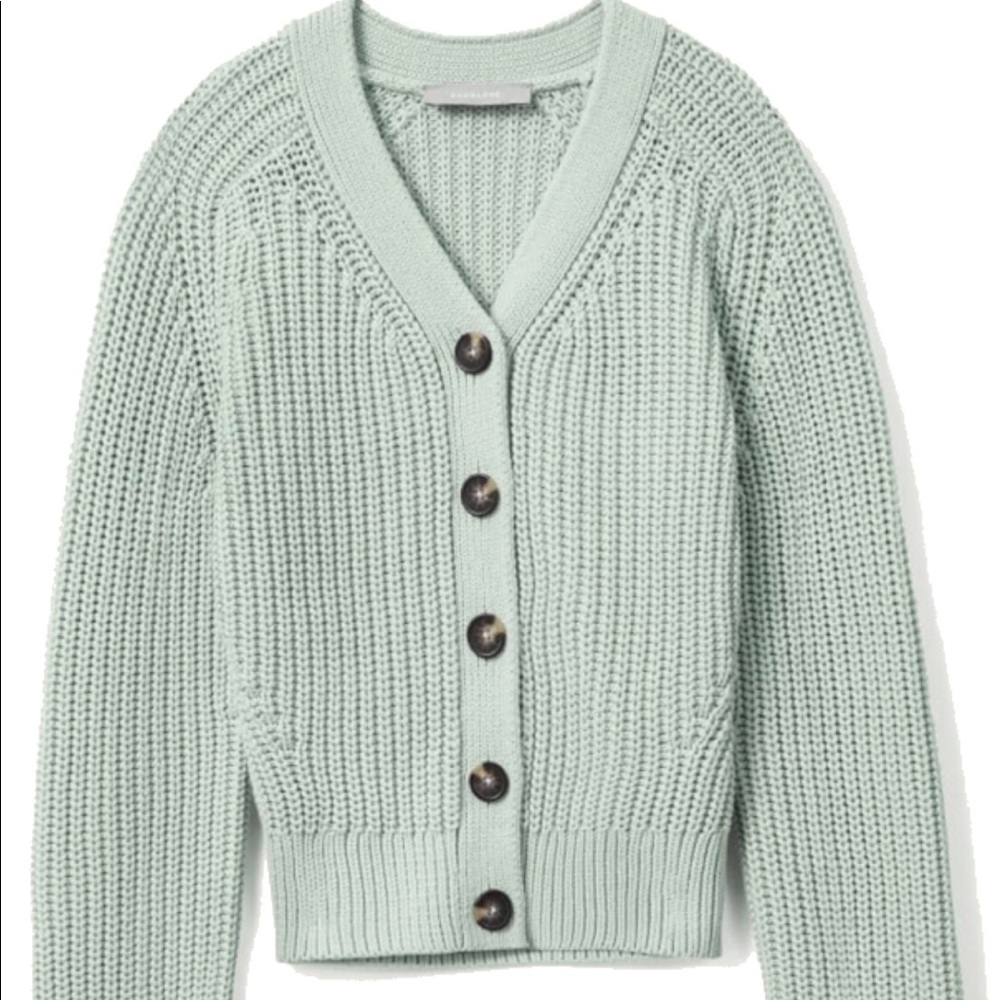 Everlane The Texture Cotton Cardigan